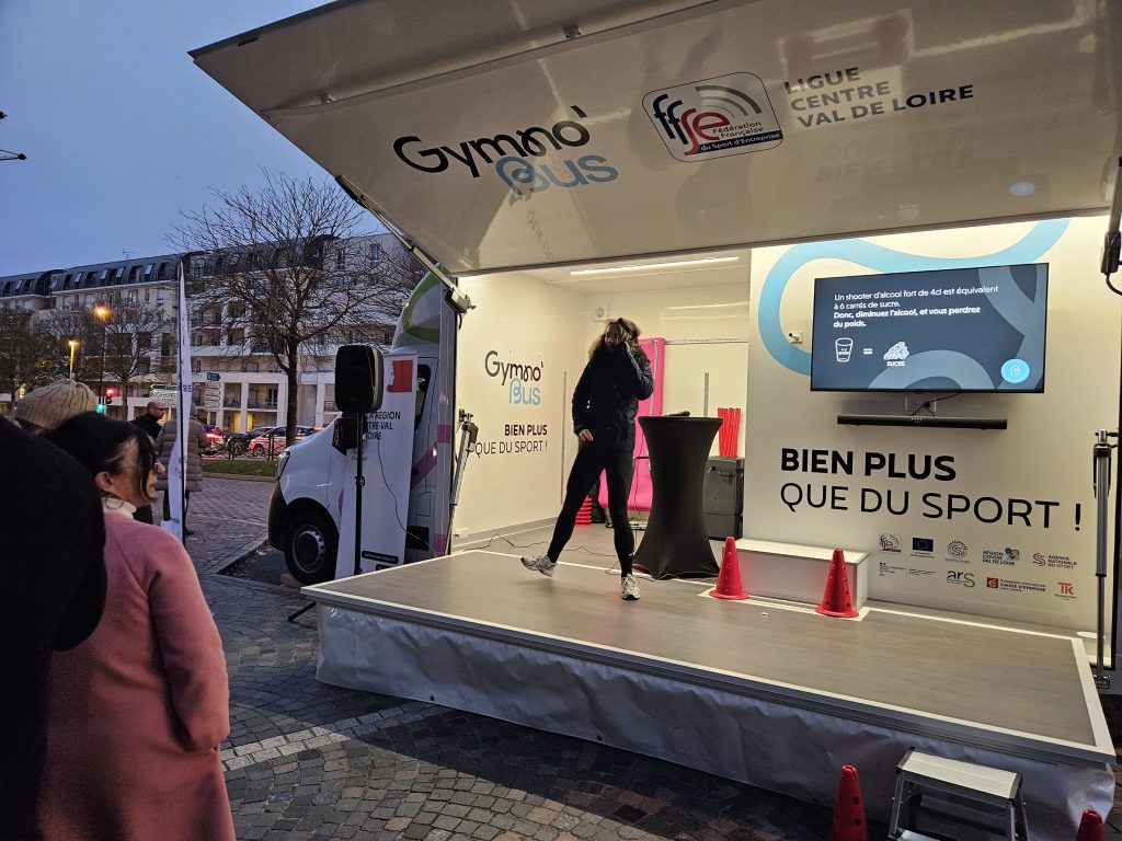 Activité avec le Gymno'bus