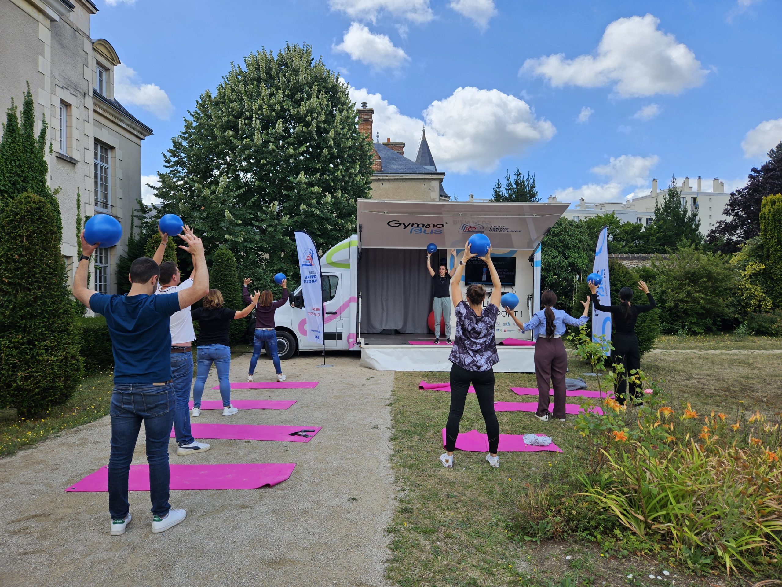 Le Gymno'bus : la solution mobile